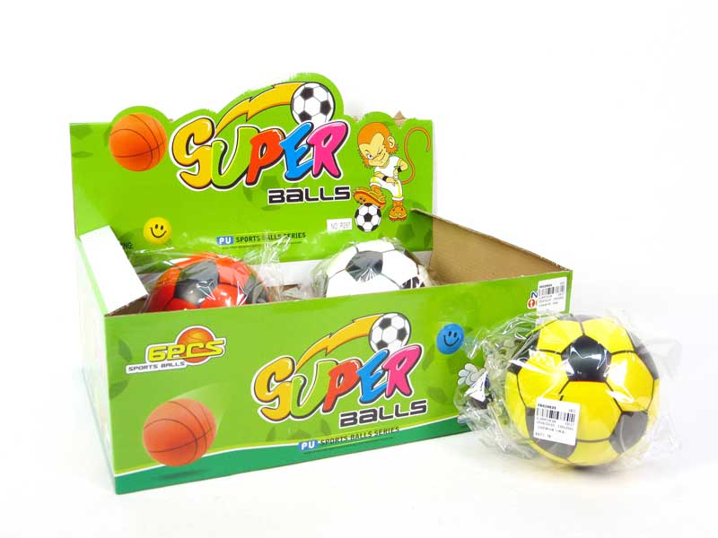 12CM PU Football(6in1) toys