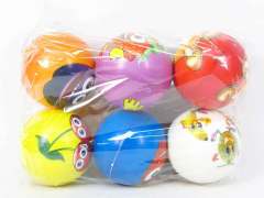 10CM PU Ball（6in1） toys