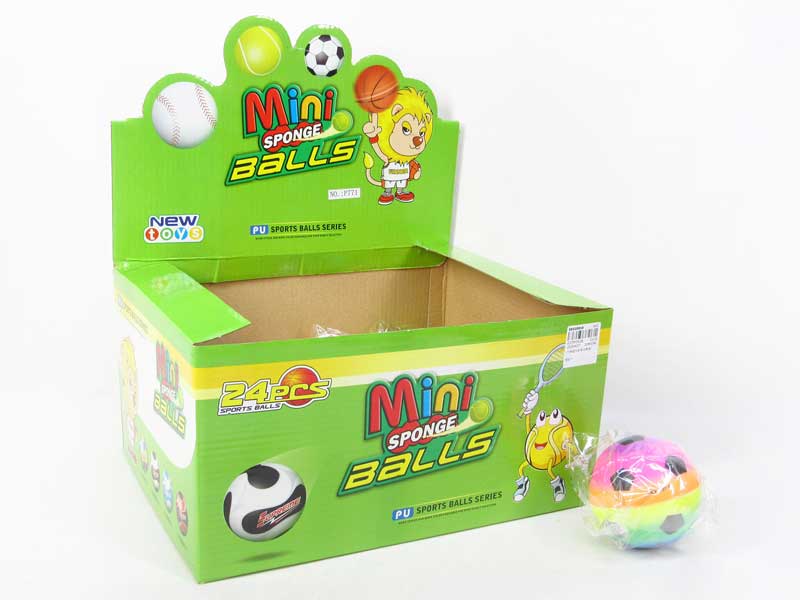 3inch PU Football(24in1) toys