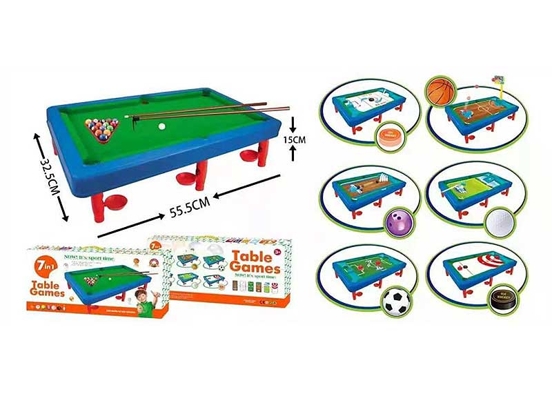 7in1 Snooker Pool toys