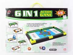 6in1 Snooker Pool