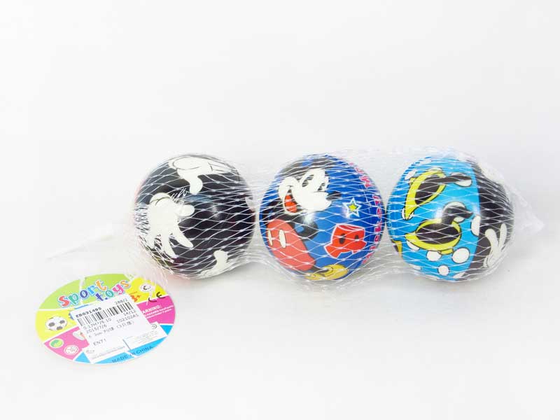 6.3cm PU Ball（3in1） toys