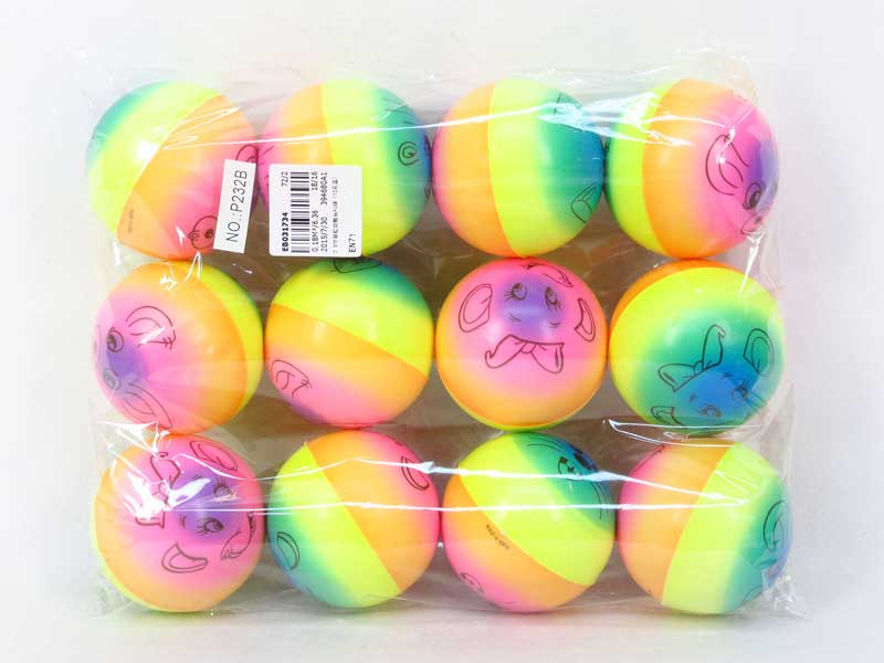 2.5inch PU Ball(12in1) toys