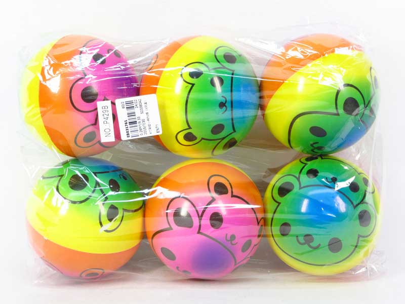 4inch PU Ball(6in1) toys