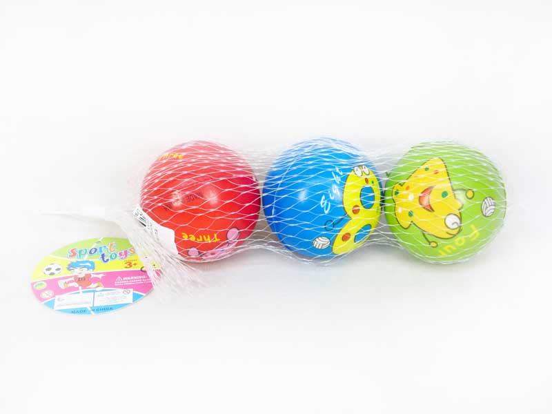 6.3cm Pu Ball(3in1) toys