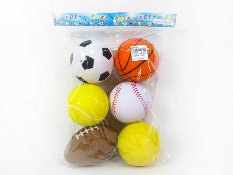 3.5inch PU Ball(6in1) toys