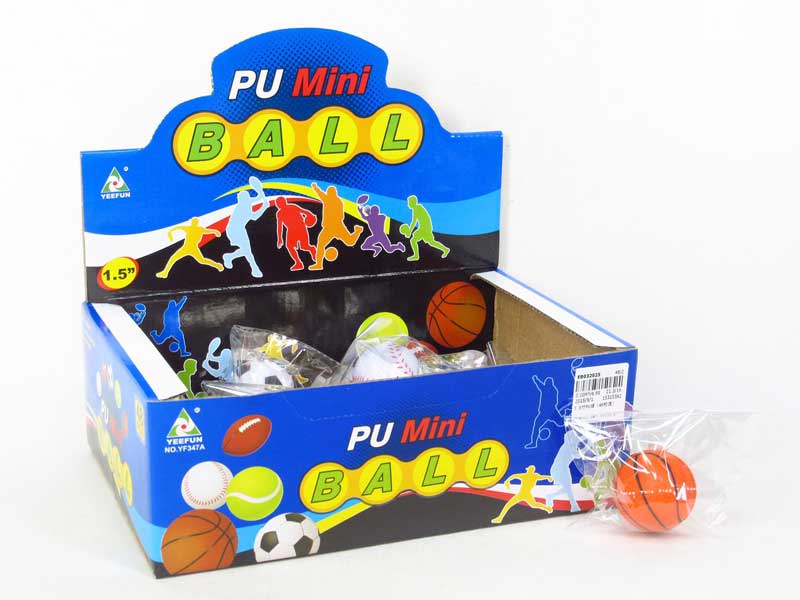 1.5inch PU Ball（48in1） toys