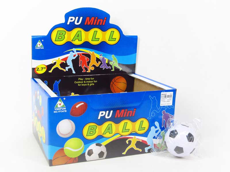 2.7inch PU Ball（24in1） toys