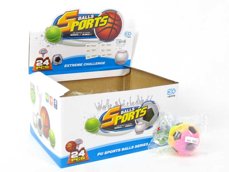 2.5inch Pu Ball(24in1) toys