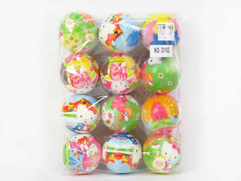3inch Pu Ball(12in1) toys
