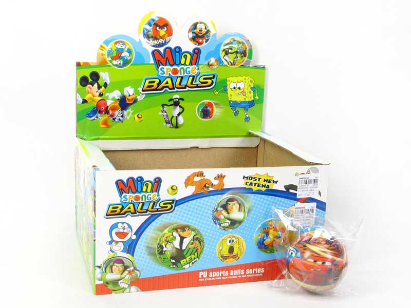 3inch Pu Ball(24in1) toys