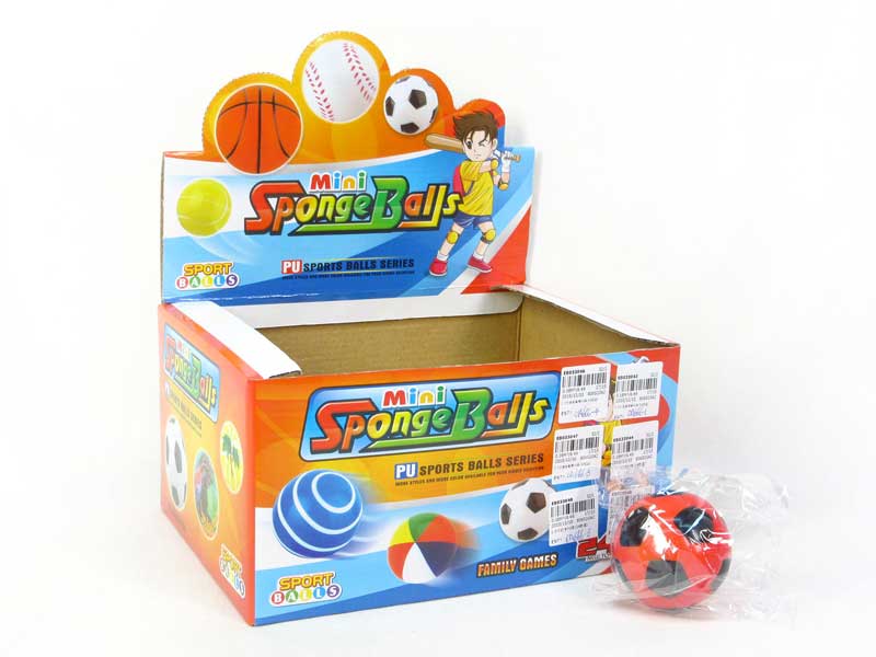 2.5inch Pu Football(24in1) toys
