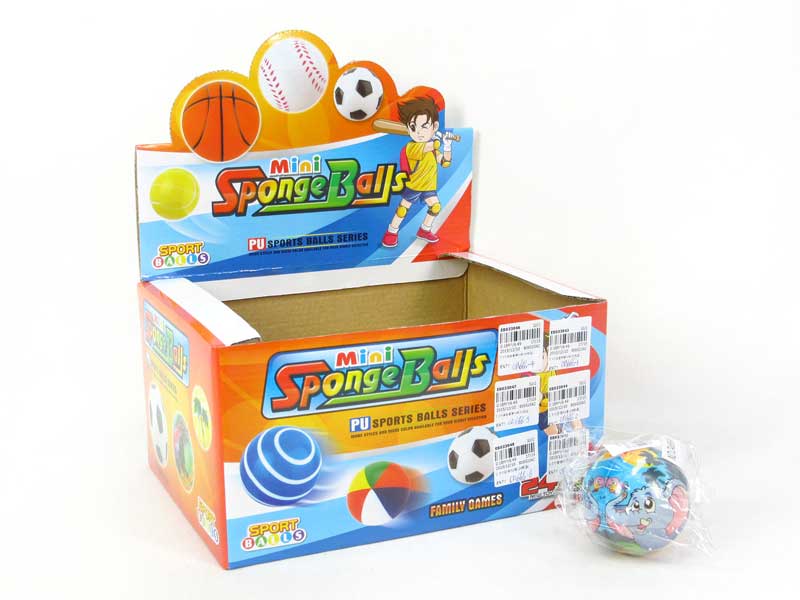 2.5inch Pu Ball(24in1) toys