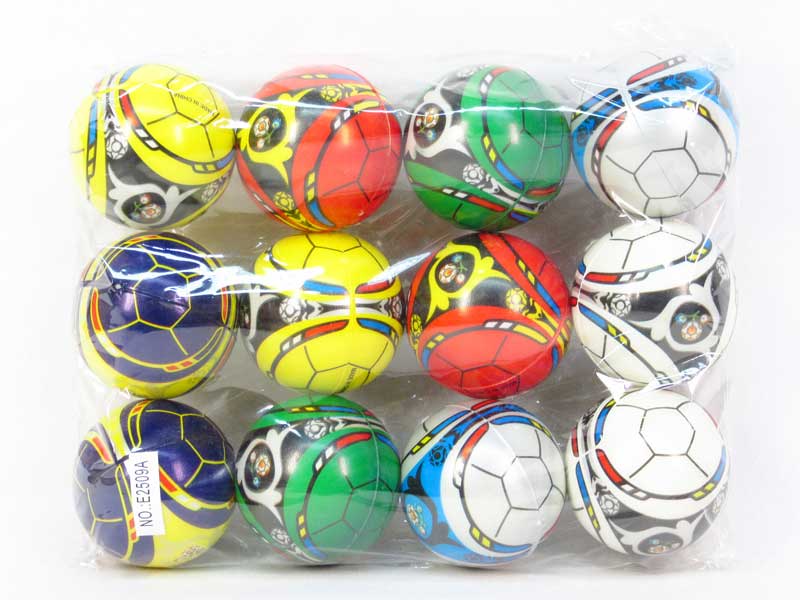 2.5inch Pu Ball(12in1) toys