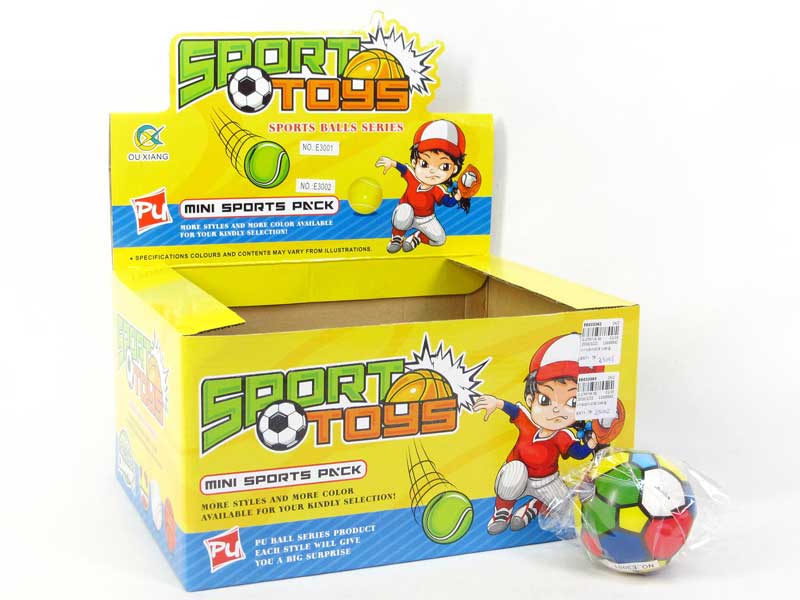 3inch Pu Football(24in1) toys