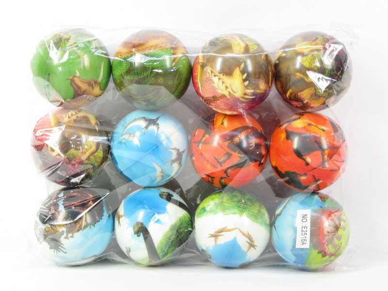 2.5inch Pu Ball(12in1) toys