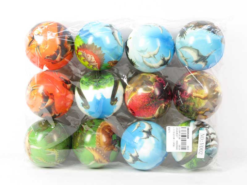 2.5inch PU Ball（12in1） toys