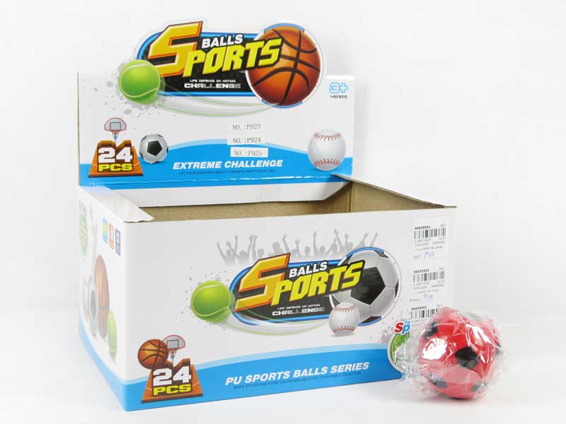 6.3Cm Pu Ball(24in1) toys