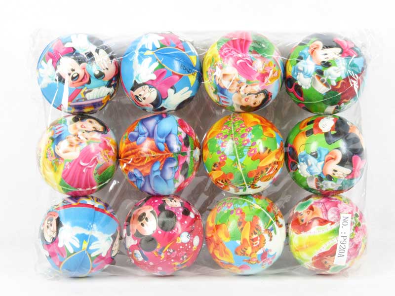 6.3cm Pu Ball(12in1) toys