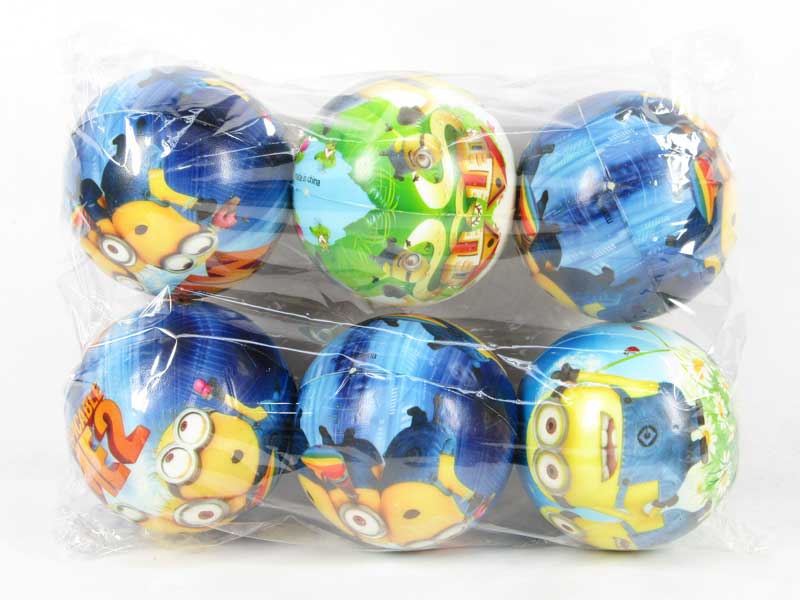 10cm Pu Ball(6in1) toys