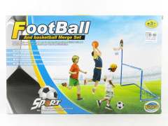 3in1 Football And Basketball Target Game