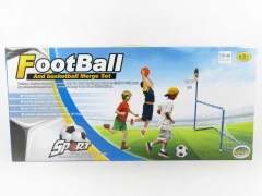 3in1 Football And Basketball Target Game