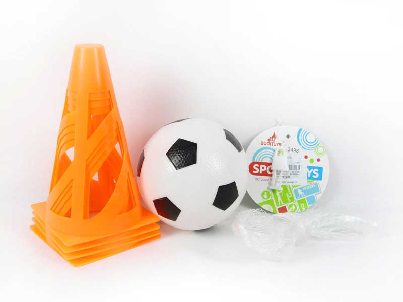 Football & Road-block toys