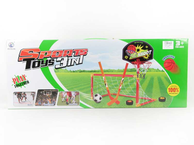 3in1 Football Set toys