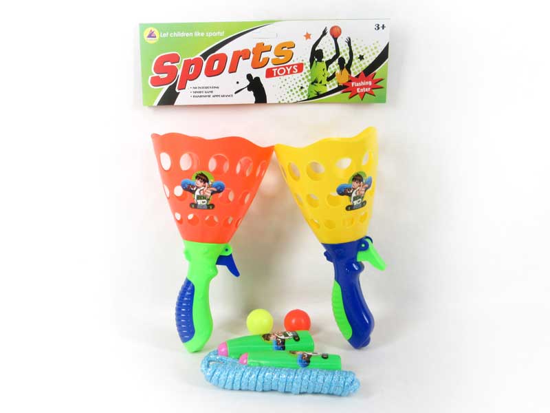 2in1 Cast Catcher & Jump Rope toys