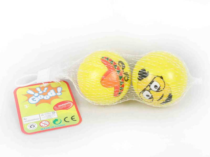 2.5inch PU Ball（2in1） toys