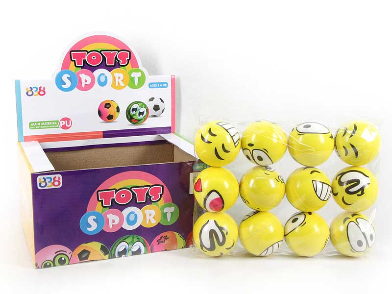 2.5inch PU Ball(24in1) toys