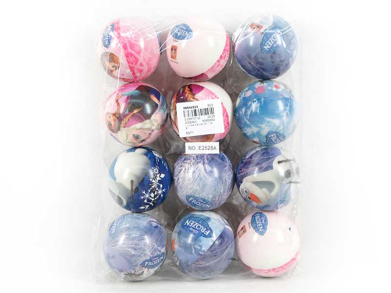 2.5inch PU Ball（12in1） toys