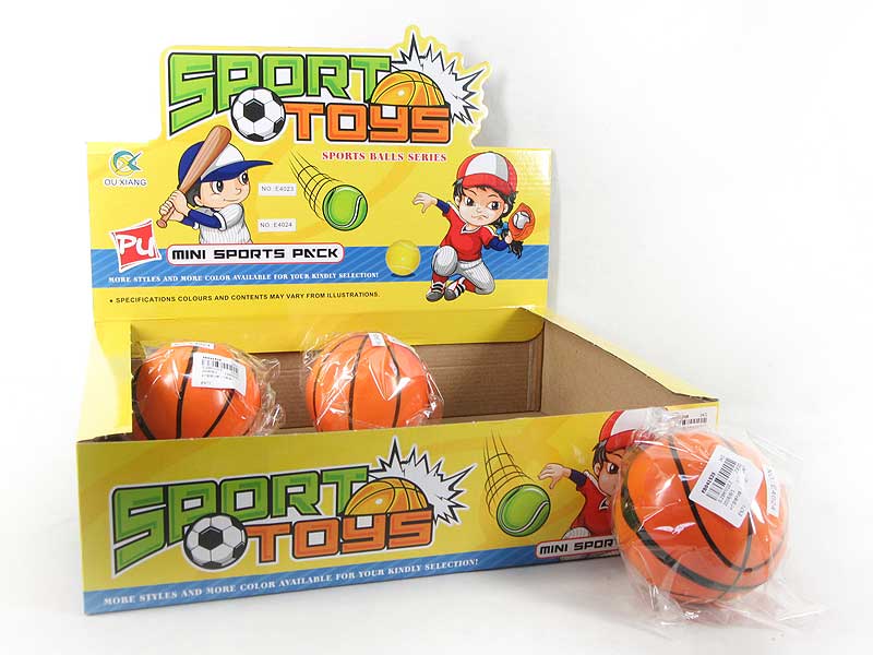 4inch PU Ball（12in1） toys