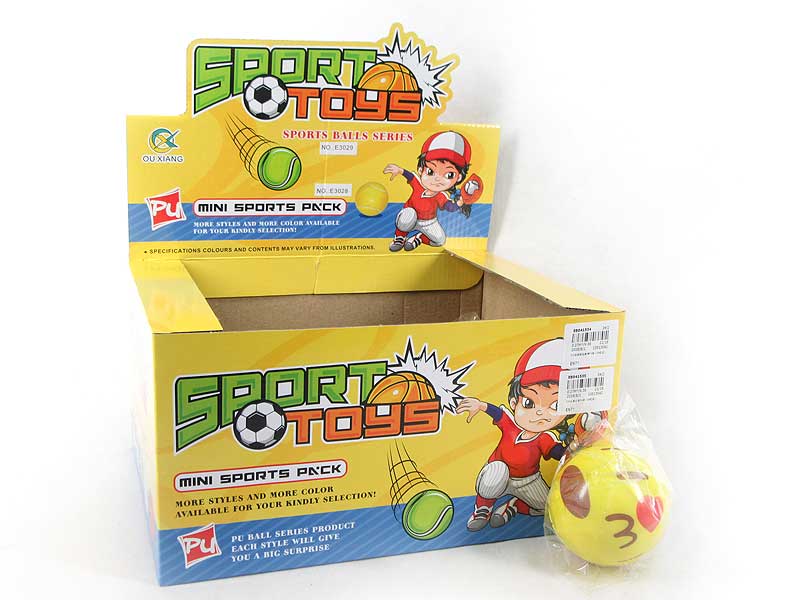 3inch PU Ball（24in1） toys
