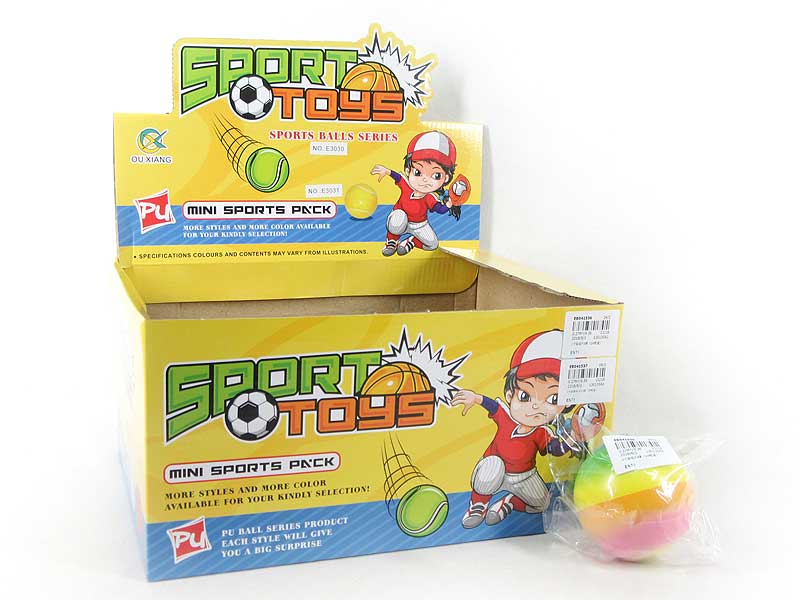 3inch PU Ball（24in1） toys