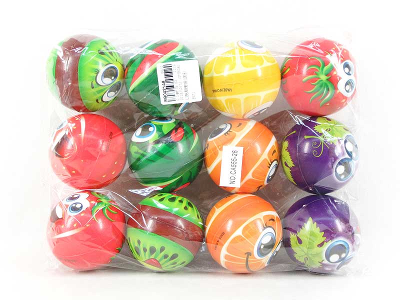 6.3CM PU Ball(12in1) toys