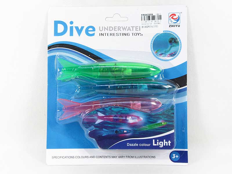 Diving Torpedo W/L(3in1) toys