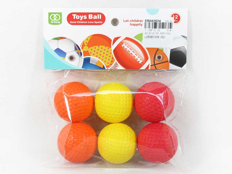 4.2CM PU Ball(6in1) toys