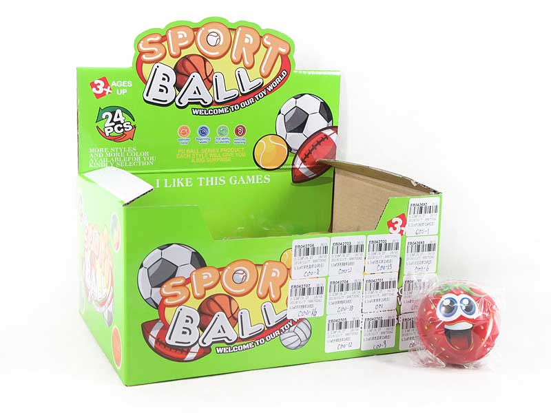 6.3cm PU Ball(24in1) toys