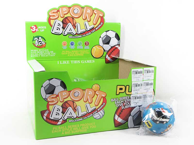 7.6cm PU Ball\(24in1) toys