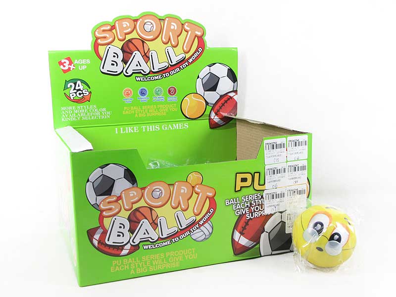 7.6cm PU Ball(24in1) toys