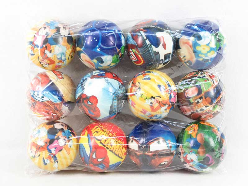3inch PU Ball(12in1) toys