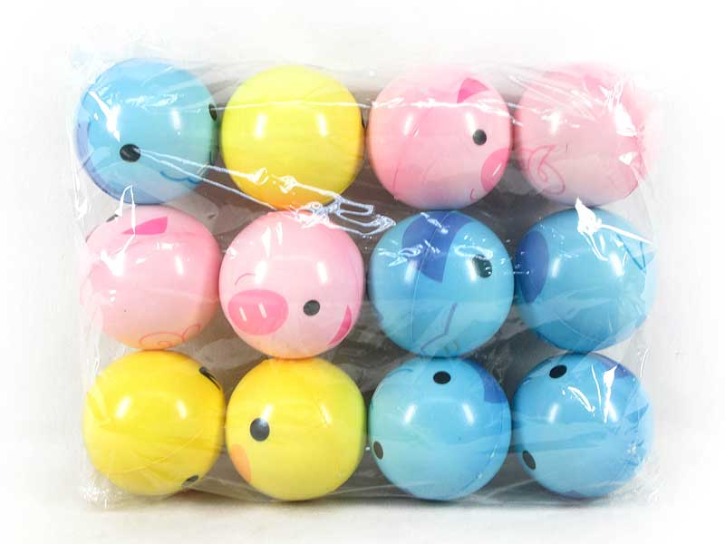 3'inch  Pu Ball(12in1) toys