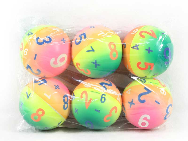 4inch PU Ball(6in1) toys