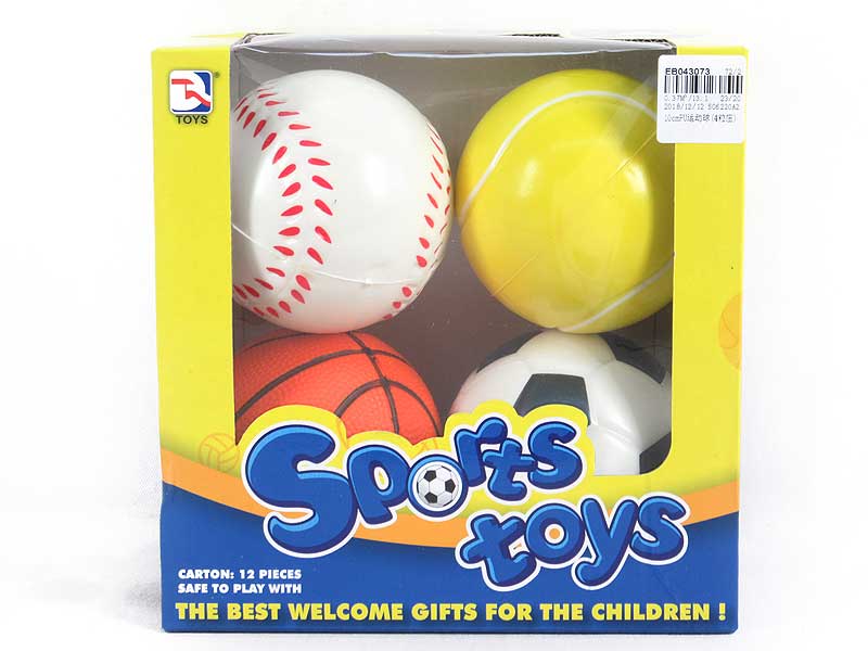 10cm Pu Ball(4in1) toys