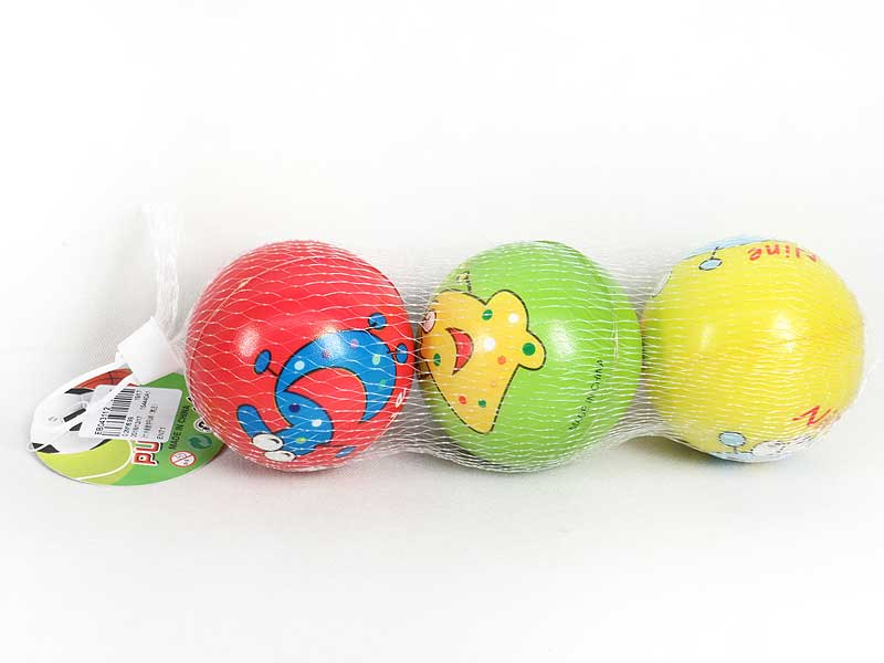 3inch Ball PU Ball(3PCS) toys