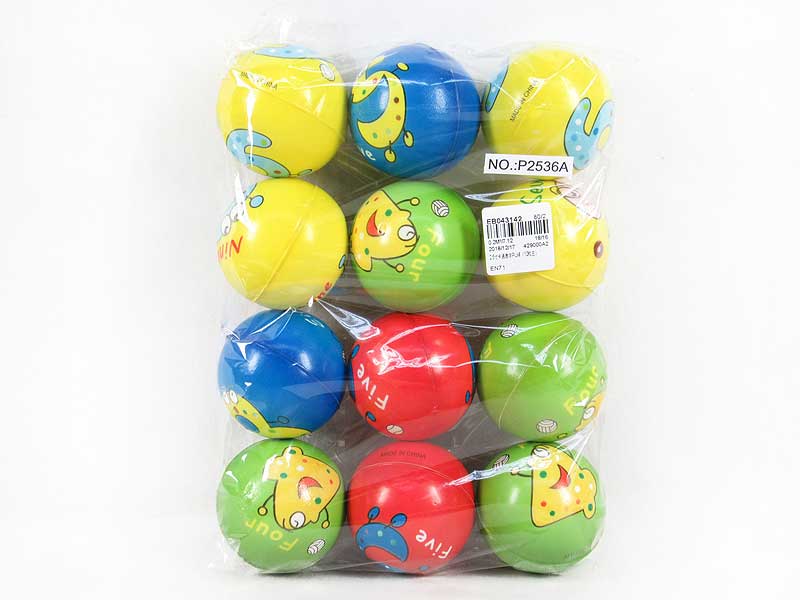 2.5inch Ball PU Ball(12PCS) toys