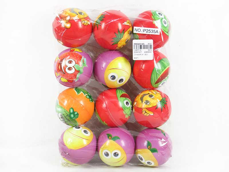 2.5inch Ball PU Ball(12PCS) toys