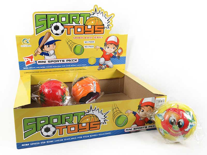 4inch Ball PU Ball(12PCS) toys