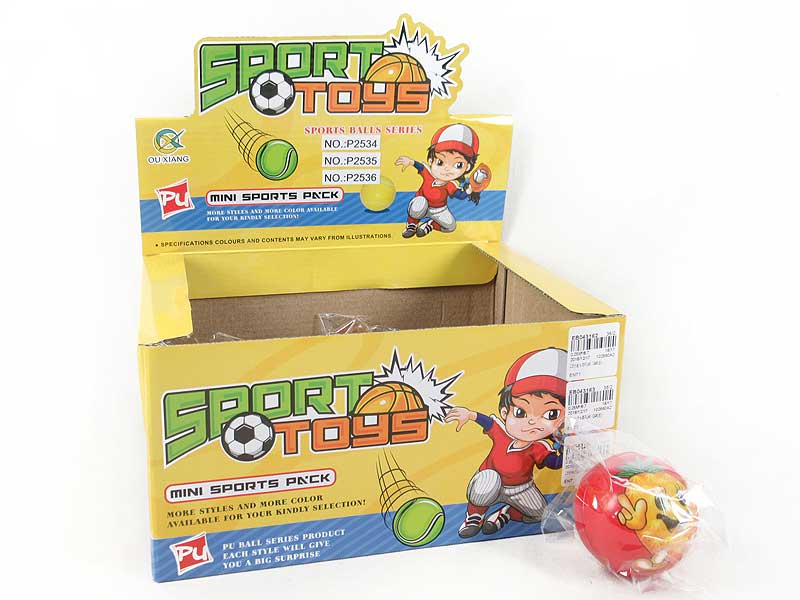 2.5inch Ball PU Ball(24PCS) toys